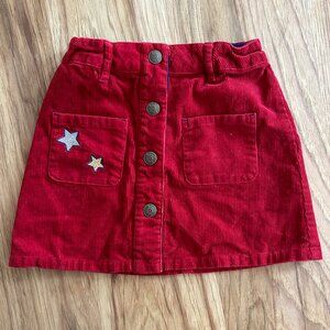 Mini Boden Harry Potter Collection Luna Lovegood Corduroy Skirt 6-7YR